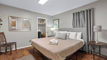 1 bedroom, iron/ironing board, free WiFi, bed sheets