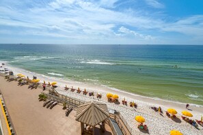 Accommodatie ligt op het strand