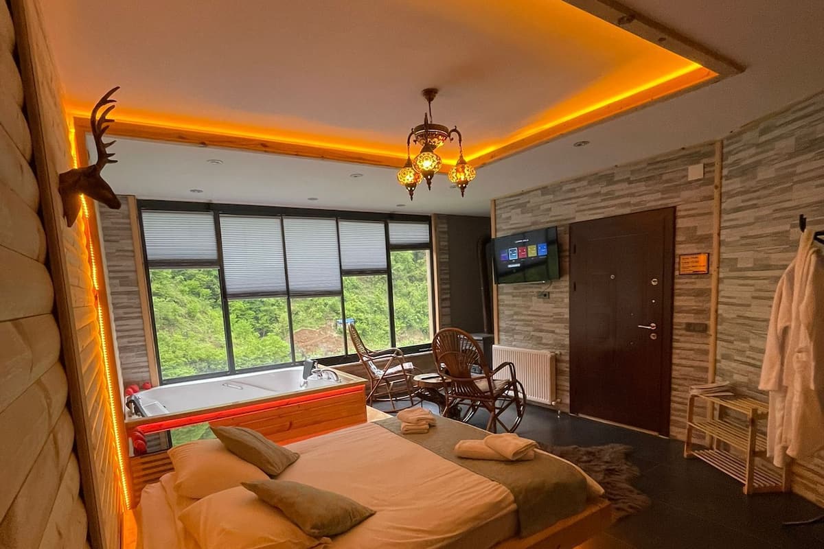 Honeymoon Double Room, River View | 2 bedrooms, premium bedding, Select Comfort beds, free minibar