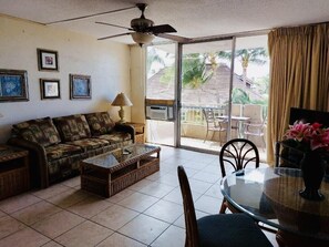 Fernseher, DVD-Player, Stereoanlage