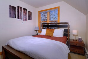 2 sovrum, resesäng, wi-fi och sängkläder