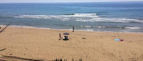 Accommodatie ligt op het strand