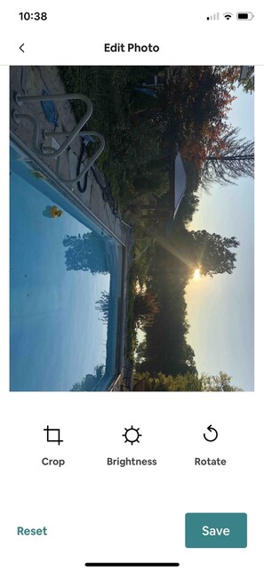 Alberca al aire libre 