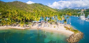 In Strandnähe, Strandtücher