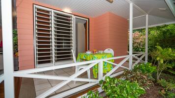 Bungalow, Private Bathroom, Lagoon View | Terrace/patio