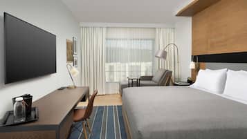 Premium Room, 1 King Bed | In-room safe, desk, iron/ironing board, free cribs/infant beds