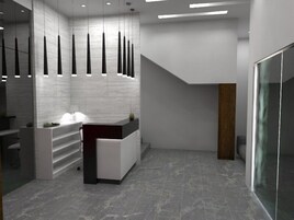 Voorkant van accommodatie