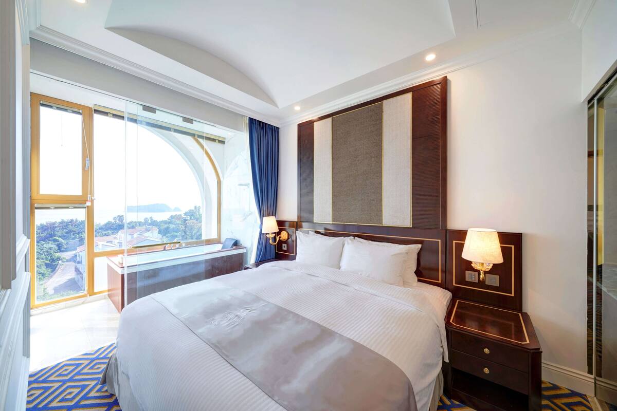 1 slaapkamer, lakens van Egyptisch katoen, luxe beddengoed, donsdekens