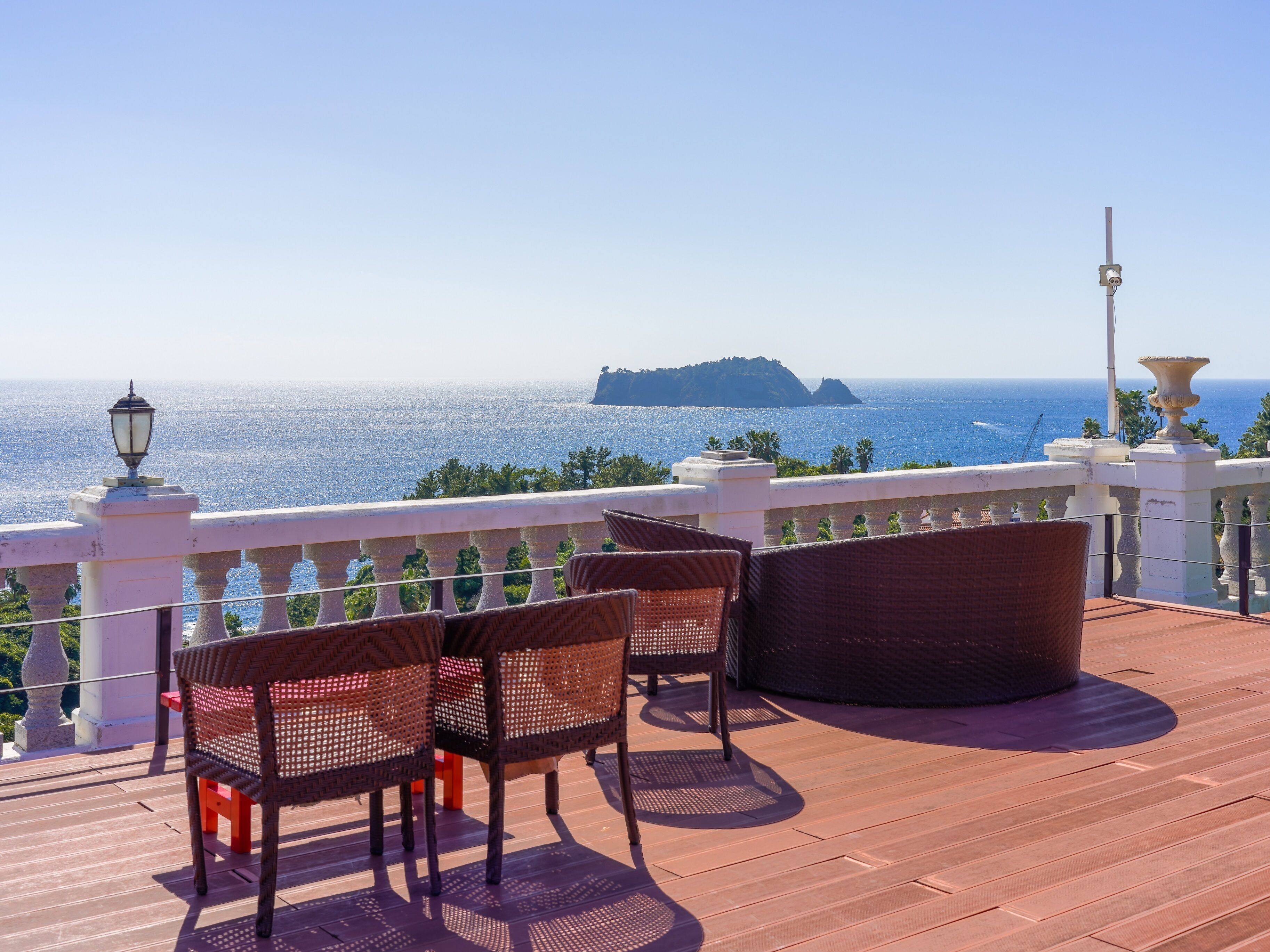 Utsikt fra overnattingsstedet