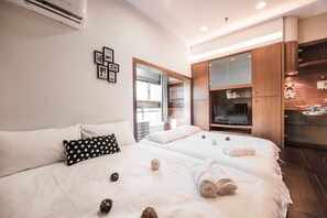 Vierbettzimmer, Balkon | Ausblick vom Zimmer