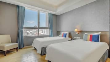Chambre Supérieure avec lits jumeaux | Vue de la chambre