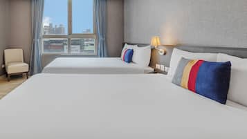 1 kamar tidur, brankas, meja kerja, dan Wi-Fi gratis