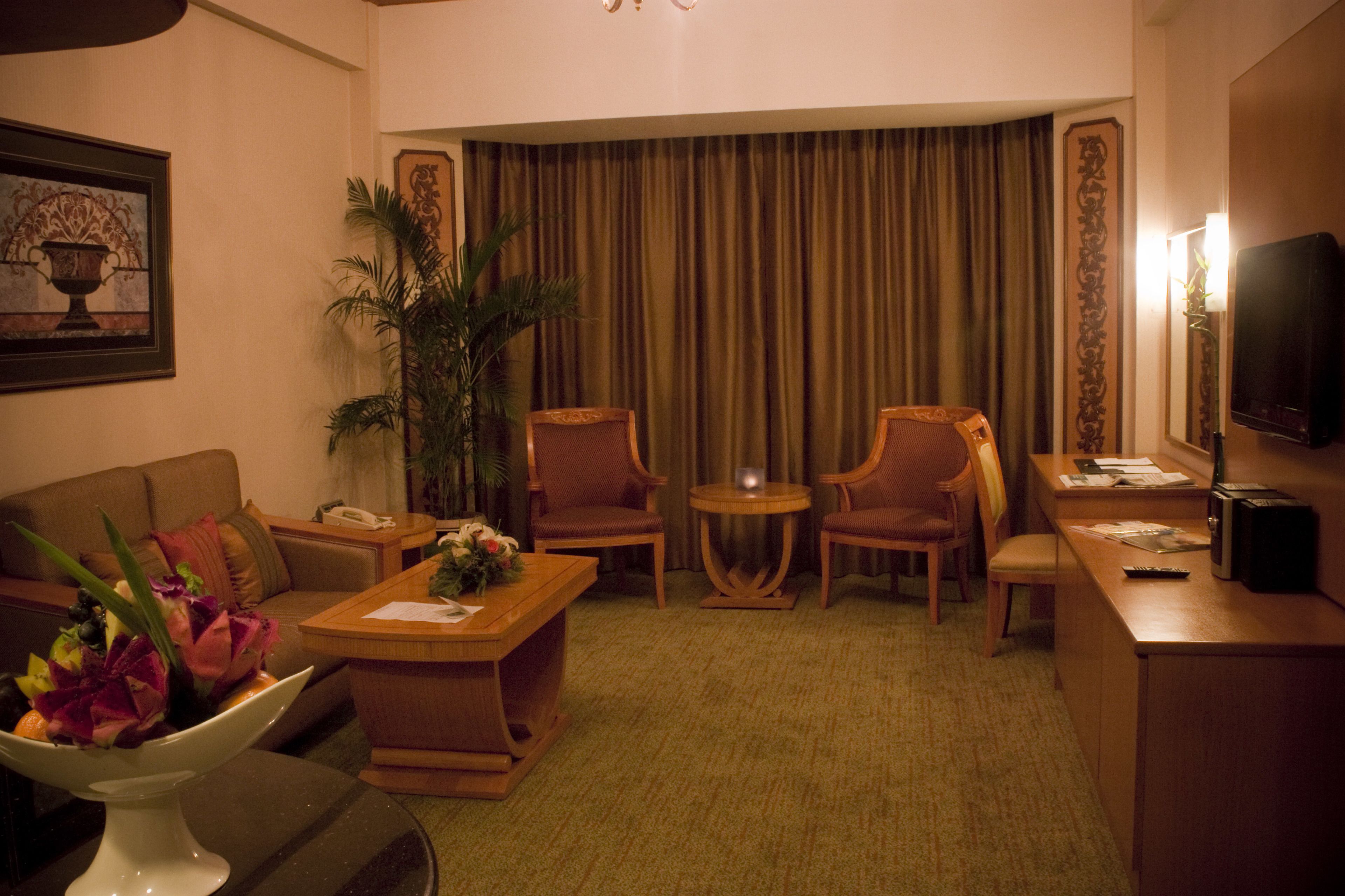 junior suite | living area | 33-inch smart tv with satellite channels, tv