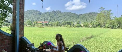 Utsikt från boendet