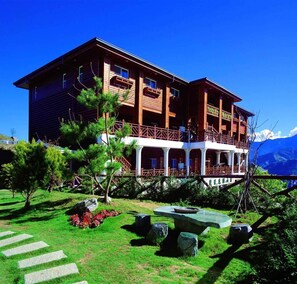 Fachada de la propiedad