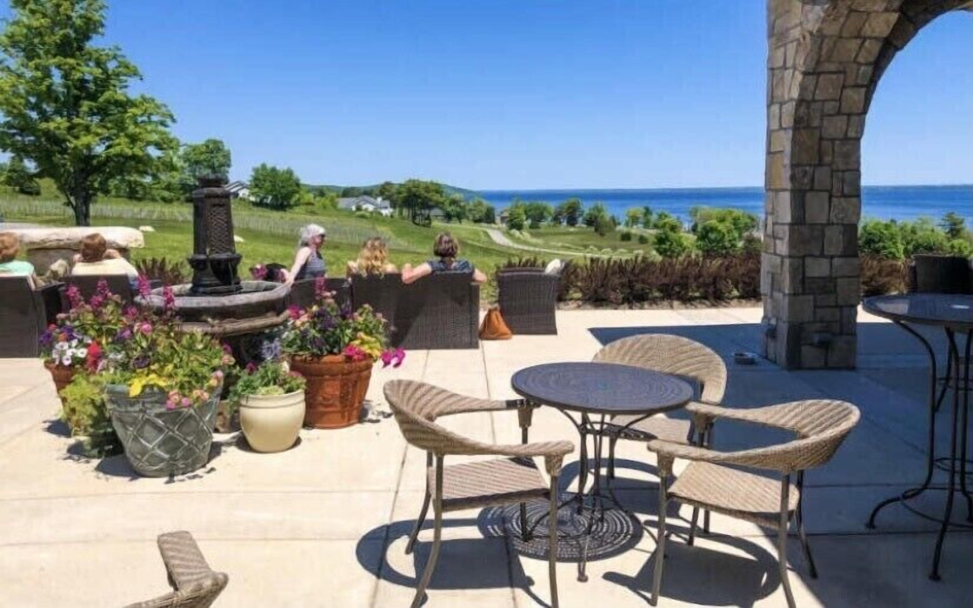Mari Vineyards is one of 40 wineries in the area with beautiful views. 