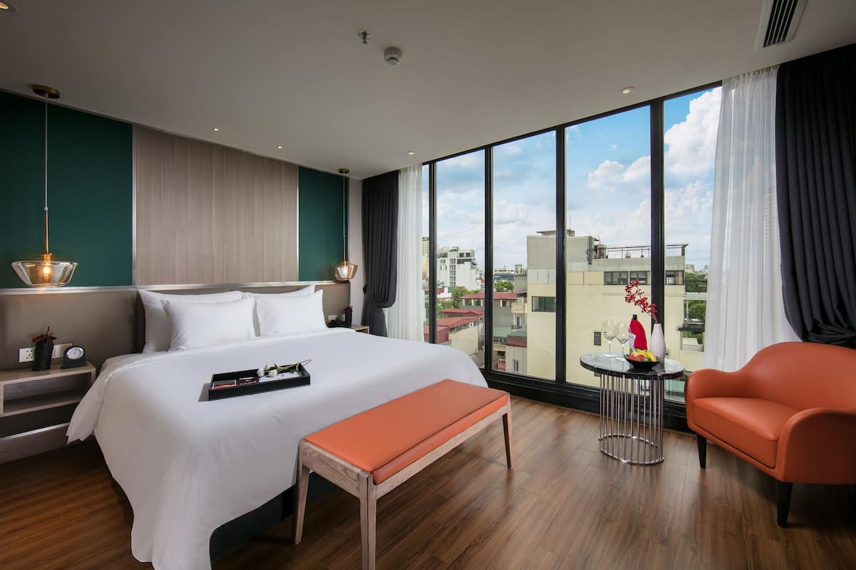 Suite Studio, vue lac