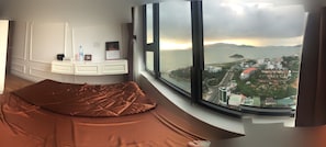 2 bedrooms, in-room safe, iron/ironing board, WiFi