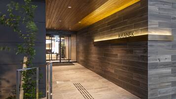 Entrada al alojamiento