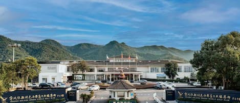 Fassade der Unterkunft