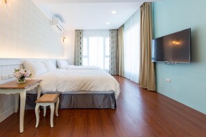 Cubrecamas, decoración personalizada y muebles diferentes