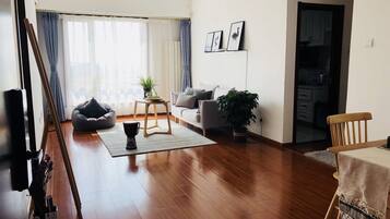 Apartment, 1 Schlafzimmer | Schreibtisch, Verdunkelungsvorhänge, kostenloses WLAN