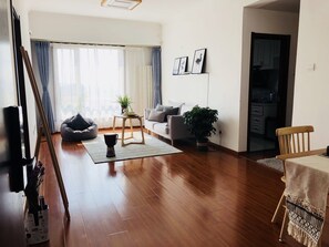 Apartment, 1 Schlafzimmer | Schreibtisch, Verdunkelungsvorhänge, kostenloses WLAN