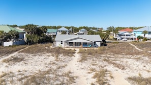 Exterior - THIS BEAUTIFUL GROUND LEVEL HOME has gorgeous tile and hardwood floors, and an artistic flair! (St. George Island)