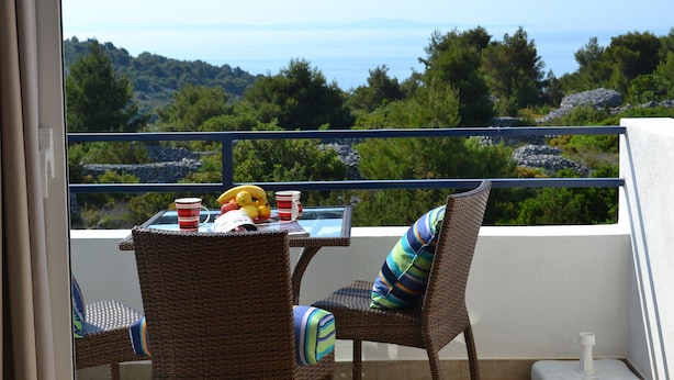 Appartement Classique, vue mer | Vue de la chambre