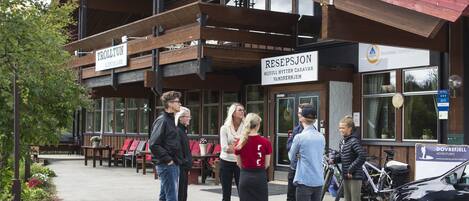 Framhlið gististaðar