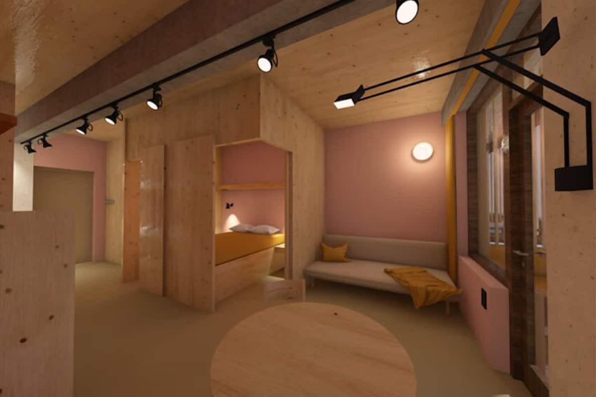 Exclusive Apartment(breakfast not included) | Bureau, chambres insonorisées, Wi-Fi gratuit, draps fournis