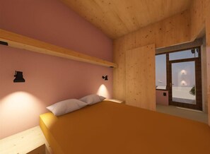 Pillow-top beds, desk, laptop workspace, soundproofing - Trolltun Hotel (Dovre)