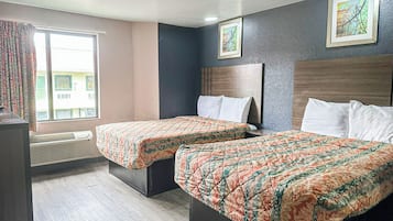 Free WiFi, bed sheets