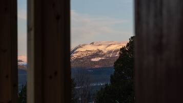 Vue depuis lâhĂ©bergement