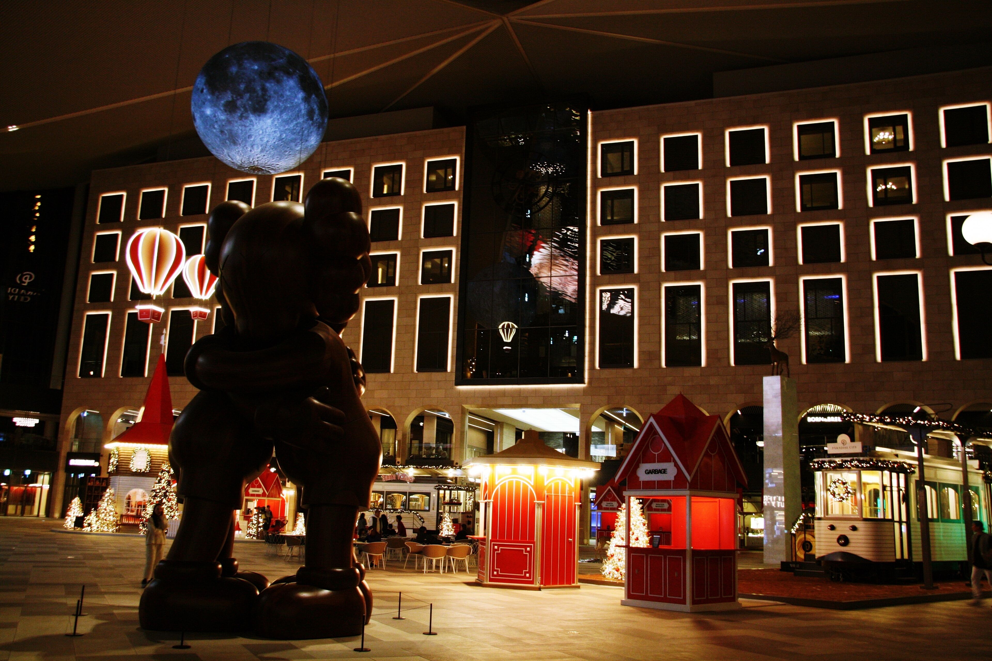 front of property – evening/night