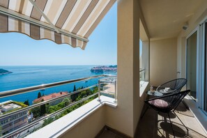 Exclusive Apartment, Balcony, Sea View | Terrace/patio