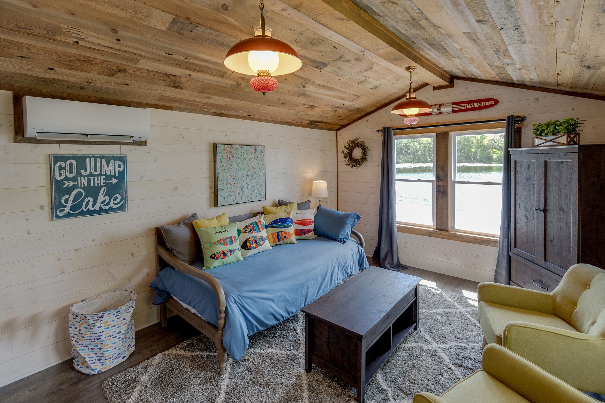 Upper boathouse area.
