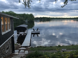 Property grounds - PONTOON BOAT INCLUDED early May thru early October. Quaint cabin on Sibley Lake. (Pequot Lakes)