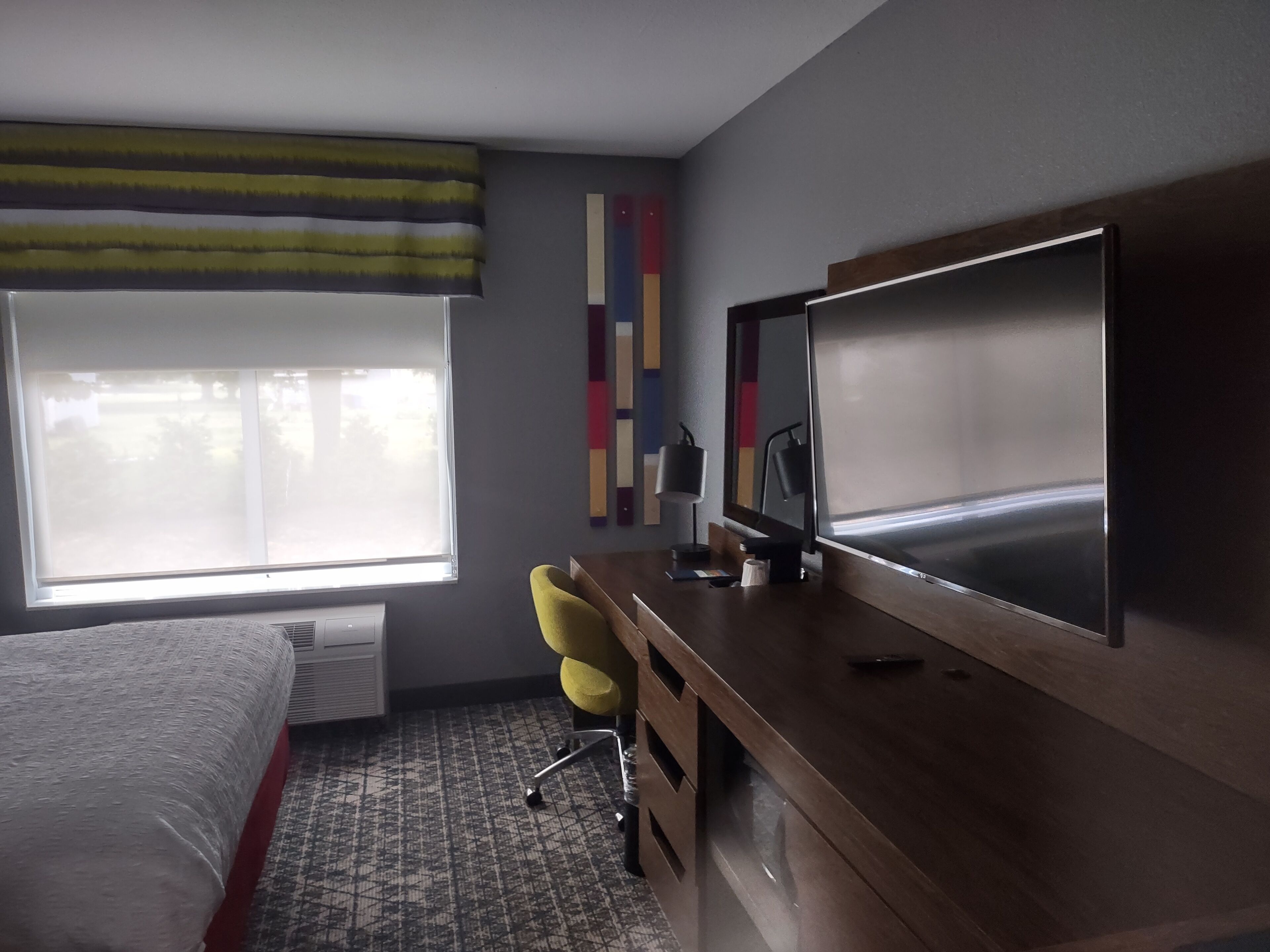 room, 2 queen beds, refrigerator & microwave | blackout curtains, iron/ironing board, free cots/infant beds, free wifi