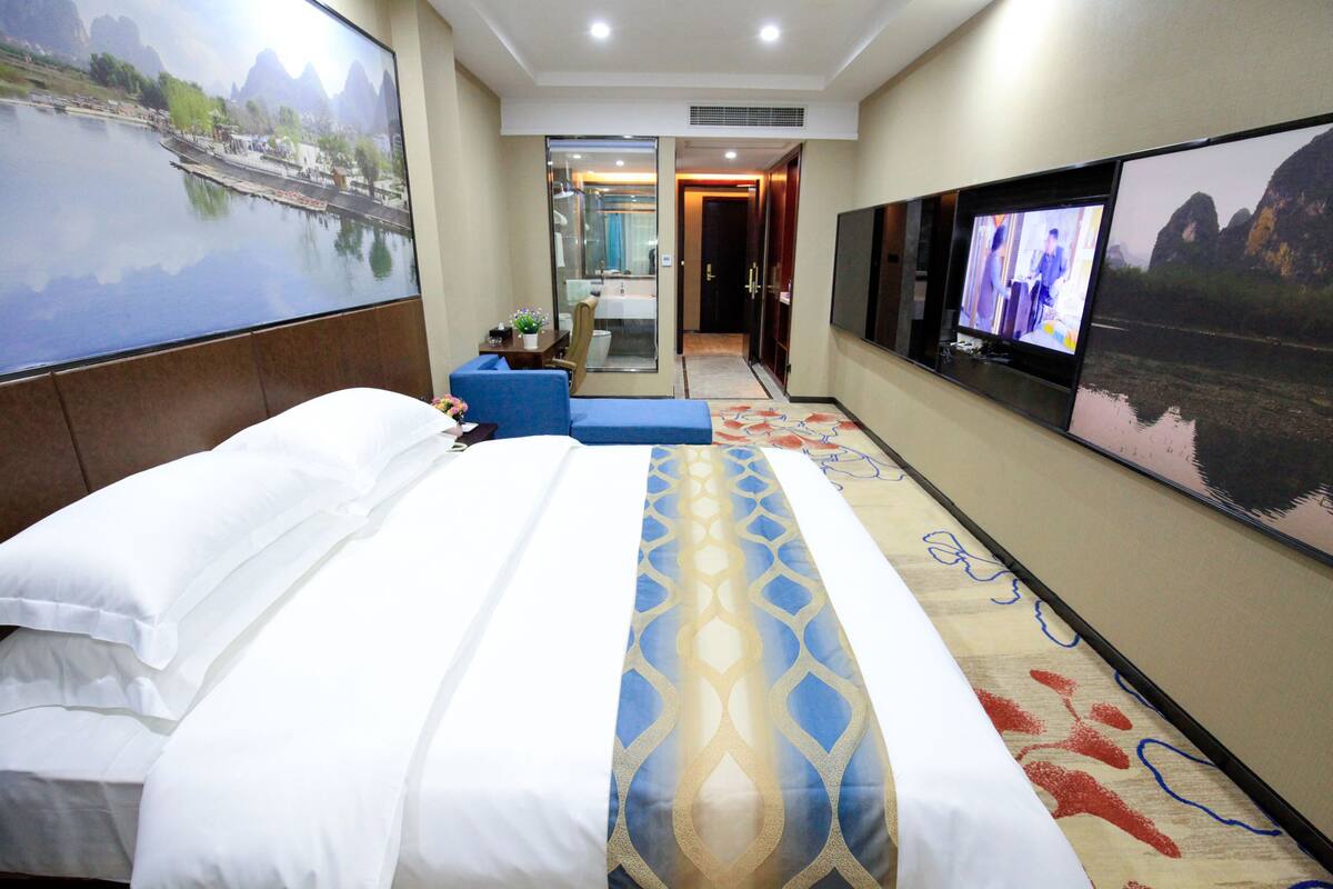 Habitación doble superior | Escritorio, wifi gratis, ropa de cama