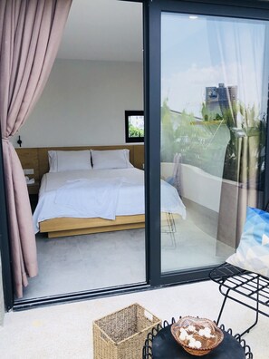 Leilighet – deluxe, 1 soverom | Skrivebord, lydisolert og wi-fi (inkludert)