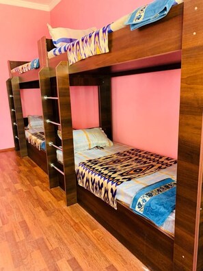 Shared Dormitory, Mixed Dorm (6 beds) | Iron/ironing board, bed sheets - Topchan Hostel Dushanbe (Dushanbe)