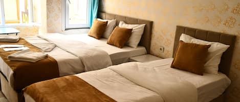 Standard Double Room, City View | Egyptian cotton sheets, premium bedding, down comforters