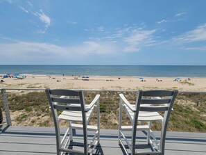 On the beach