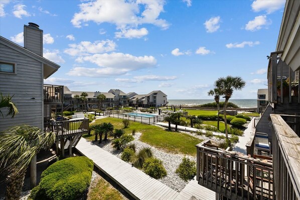 Property grounds - BEAUTIFUL UPDATED TOWNHOME away from home! (St. George Island)