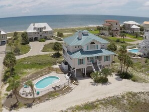 Exterior - This spectacular beach home is the perfect home away from home for your family and friends. (St. George Island)