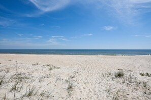 On the beach