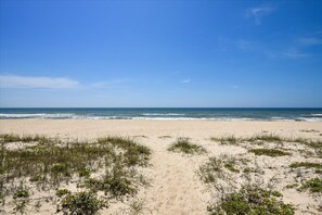 On the beach