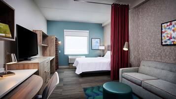 Studio, 1 Queen Bed, Non Smoking | Living area