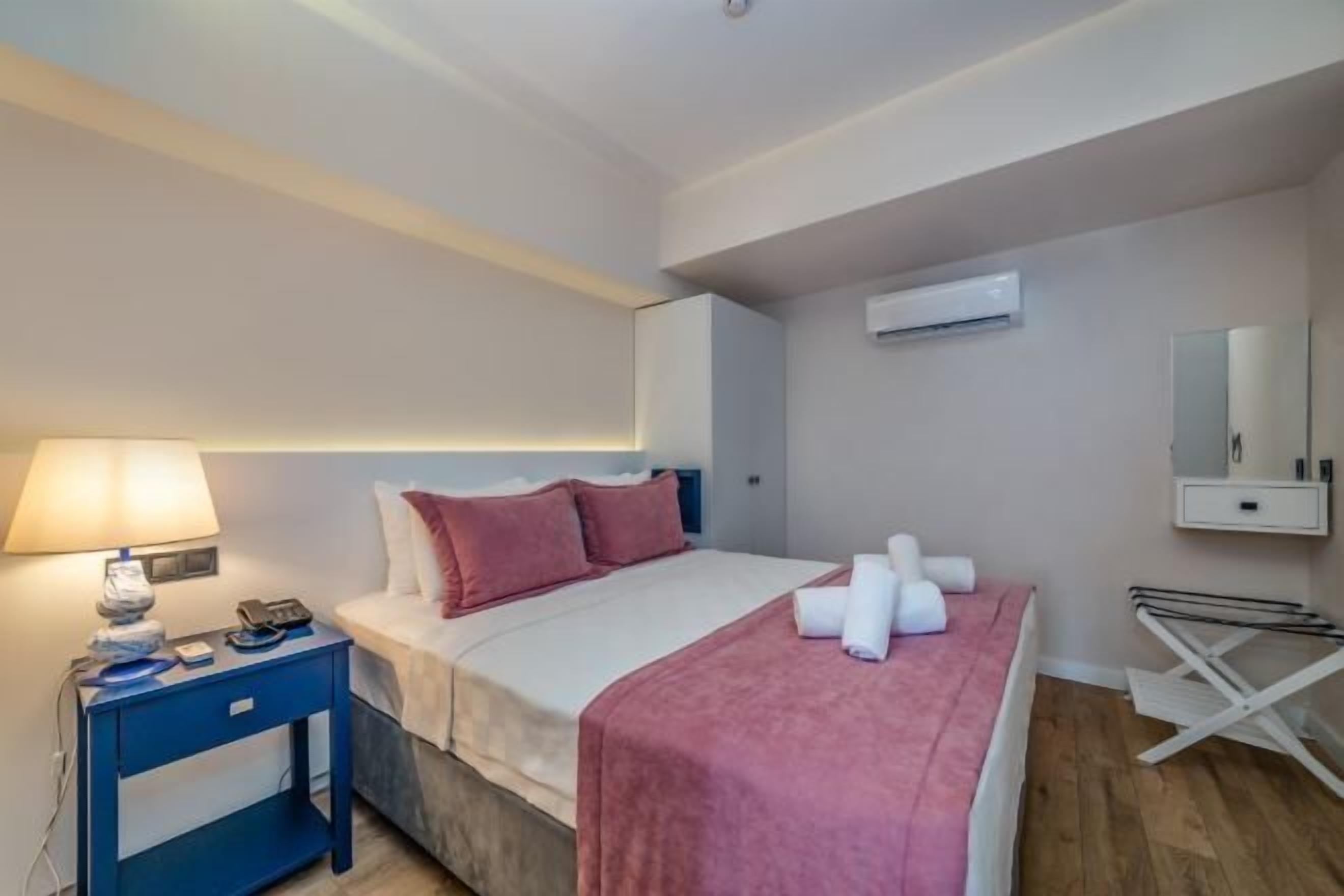 1 Schlafzimmer, hochwertige Bettwaren, kostenlose Minibar, Zimmersafe